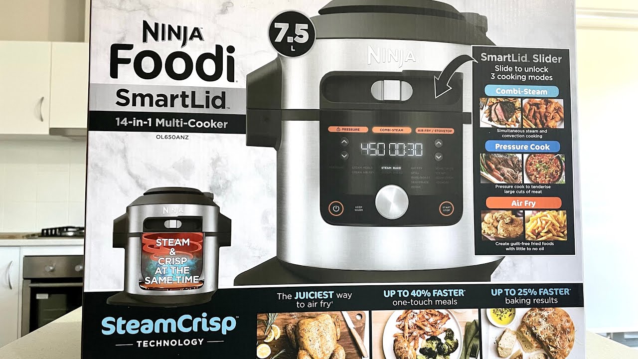 Ninja Foodi Smart Lid 14-in-1 Multicooker OL650