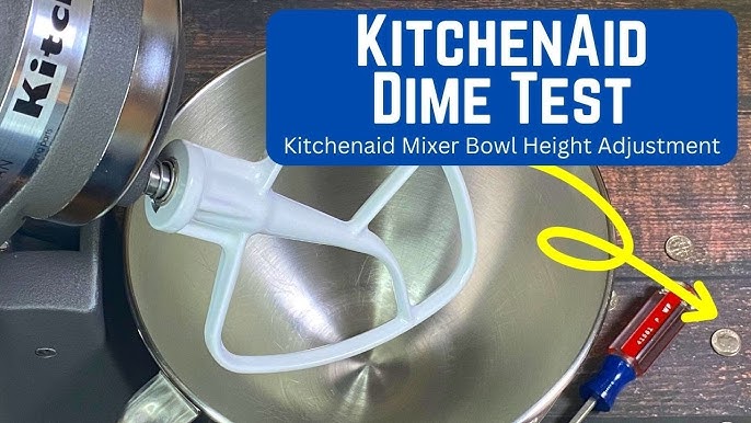 How to Adjust the Beater to Bowl Clearance on a KitchenAid Stand Mixer