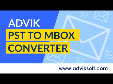 How to Convert Outlook PST to MBOX file - Complete Guide | Advik PST to MBOX Converter