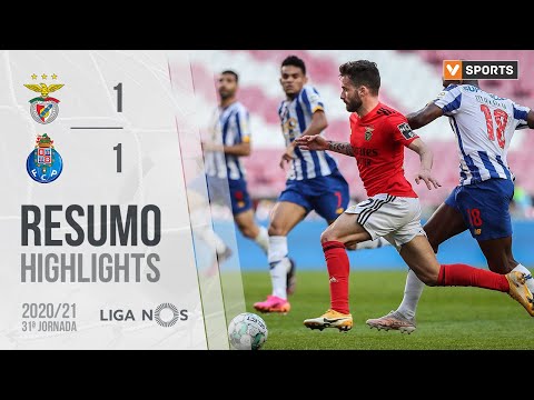 Highlights | Resumo: Benfica 1-1 FC Porto (Liga 20/21 #31)