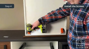 How-To: Install Your Frameless Drawer Box