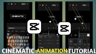 Cinematic Animation Tutorial In Capcutcapcut Tutorialedit Tutorial