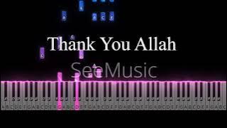Thank You Allah - Maher Zain | Piano Tutorial by Andre Panggabean