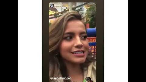 Isabela Moner @isabelamoner via Instagram Story   #isabelamoner #updatesmoner