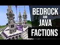 How to join the jays tech vault minecraft factions server  bedrock and java factions