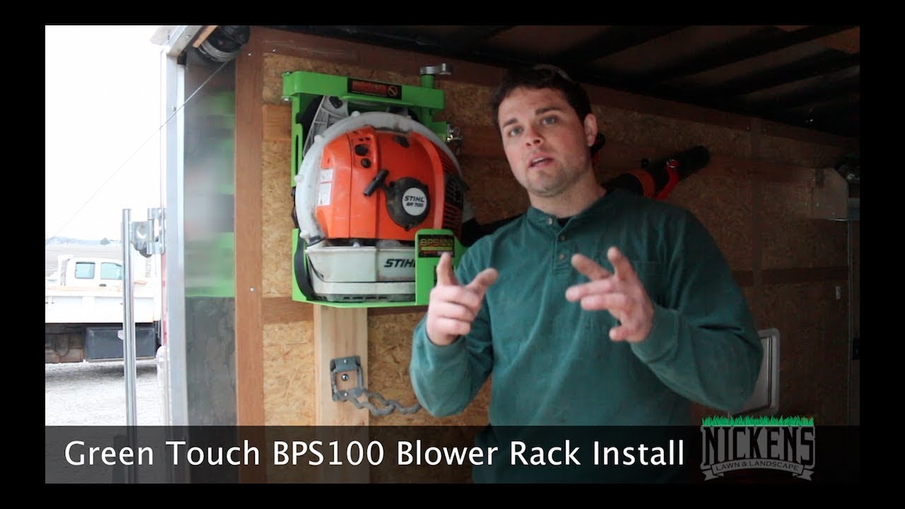 Watch this BEFORE ordering from TrailerRacks com!!! BPS100 Blower Rack Install