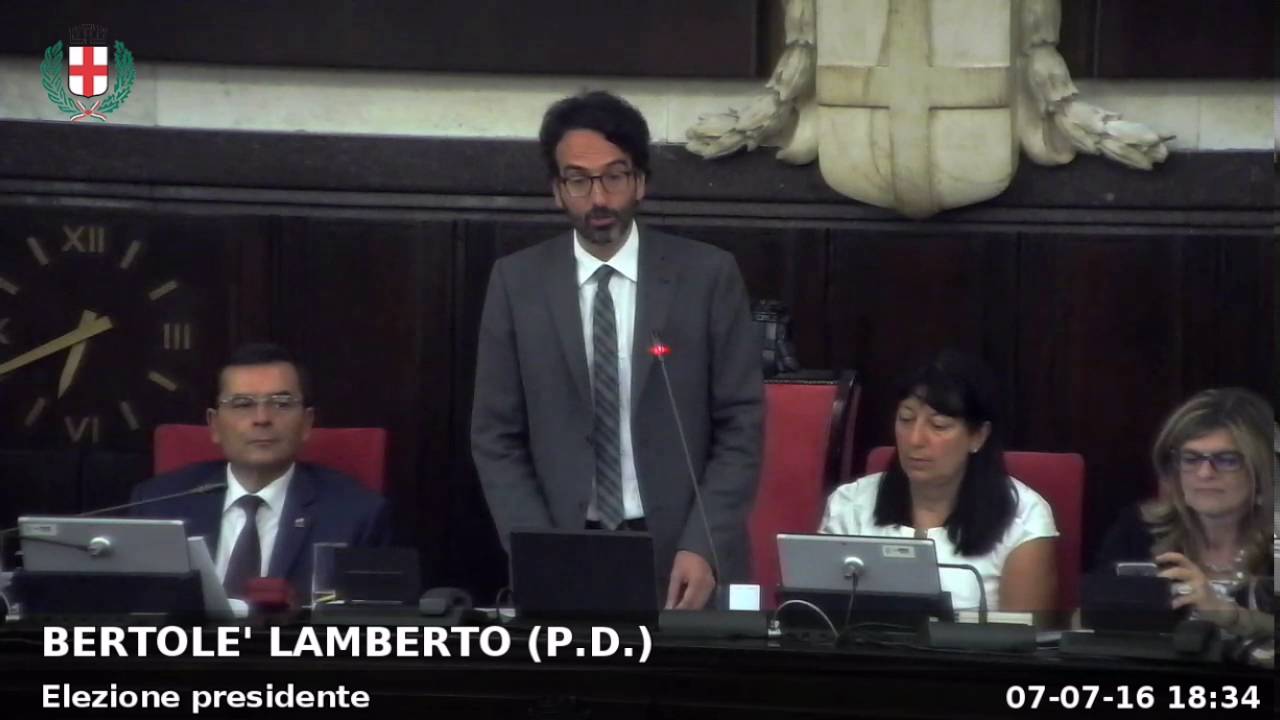 Votazione e discorso del Presidente del Consiglio comunale