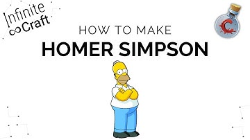 How to make Homer Simpson in Infinite Craft?