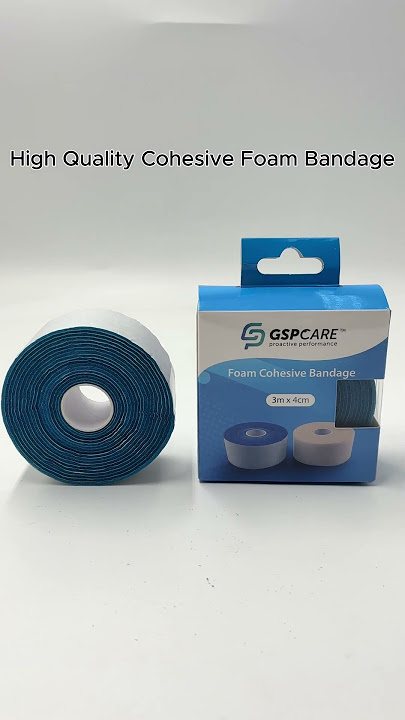 How to Use Cohesive Foam Bandage on Wrist? - L WELL PU Foam Bandage #shorts