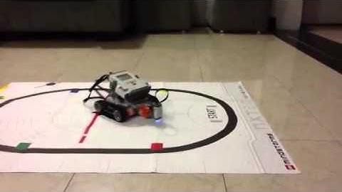 Nxt2 color sensor test