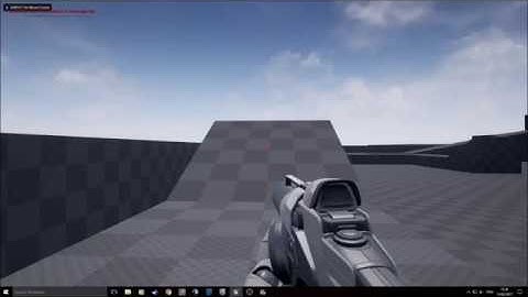 Unreal Engine 4 - Example Of An Invisible Floor