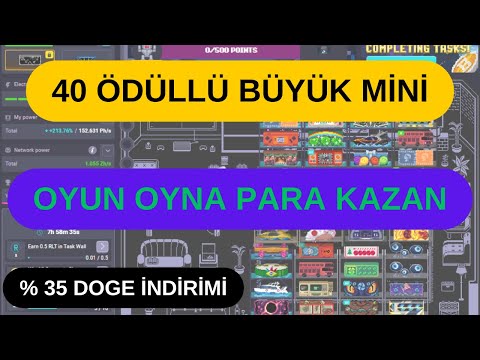 Oyun Oyna Para Kazan | 40 Ödüllü Mini Hesaplaması #rollercoin