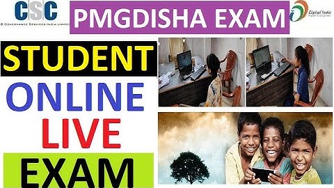 Pmgdisha Live Exam 2022 I CSC Latest News IIExam Kaise Kraye I देखें live Exam MSB में कैसे लेते हैं