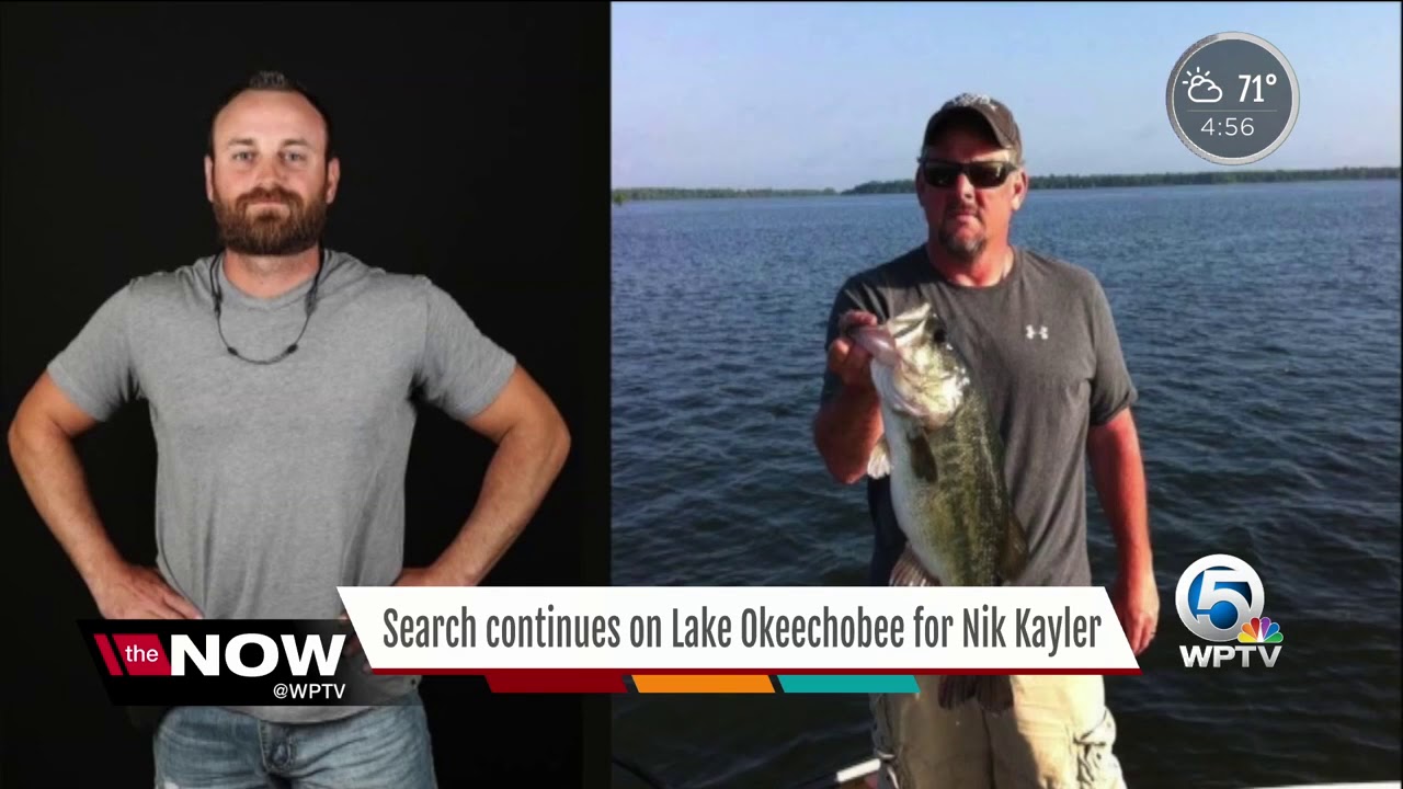 Search continues on Lake Okeechobee for Nik Kayler