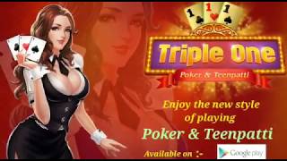 Primary features of Triple One Poker & Teenpatti screenshot 5