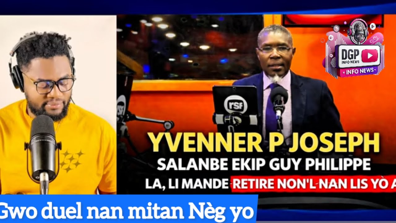 ME REYAKSYON YVENER JOSEPH SOU LIS GUY PHILIPPE LA, VIN TANDE SAK PRAL GENYEN NAN REVOLISYON SA 