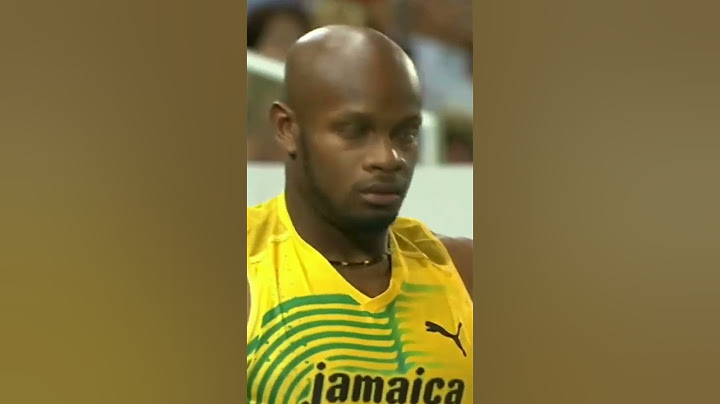 Usain Bolt 100m world record