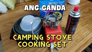GANDA NG CAMPING STOVE AT COOKING SET