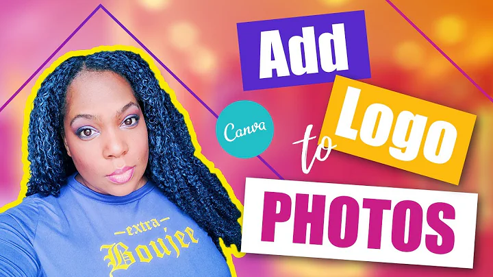 Watermark - How to add Your Logo Overlay To Images✨ Canva Tutorial ✨ Hack for Multiple Photos