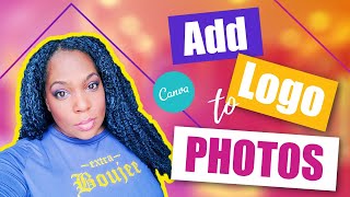 Watermark - How to add Your Logo Overlay To Images✨ Canva Tutorial ✨ Hack for Multiple Photos