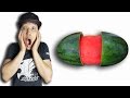 NTN - Ảo Thuật Kinh Điển Với Quả Dưa Hấu (A cool magic trick with watermelon)