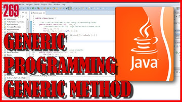 Generic Programming in Java - Generic method example