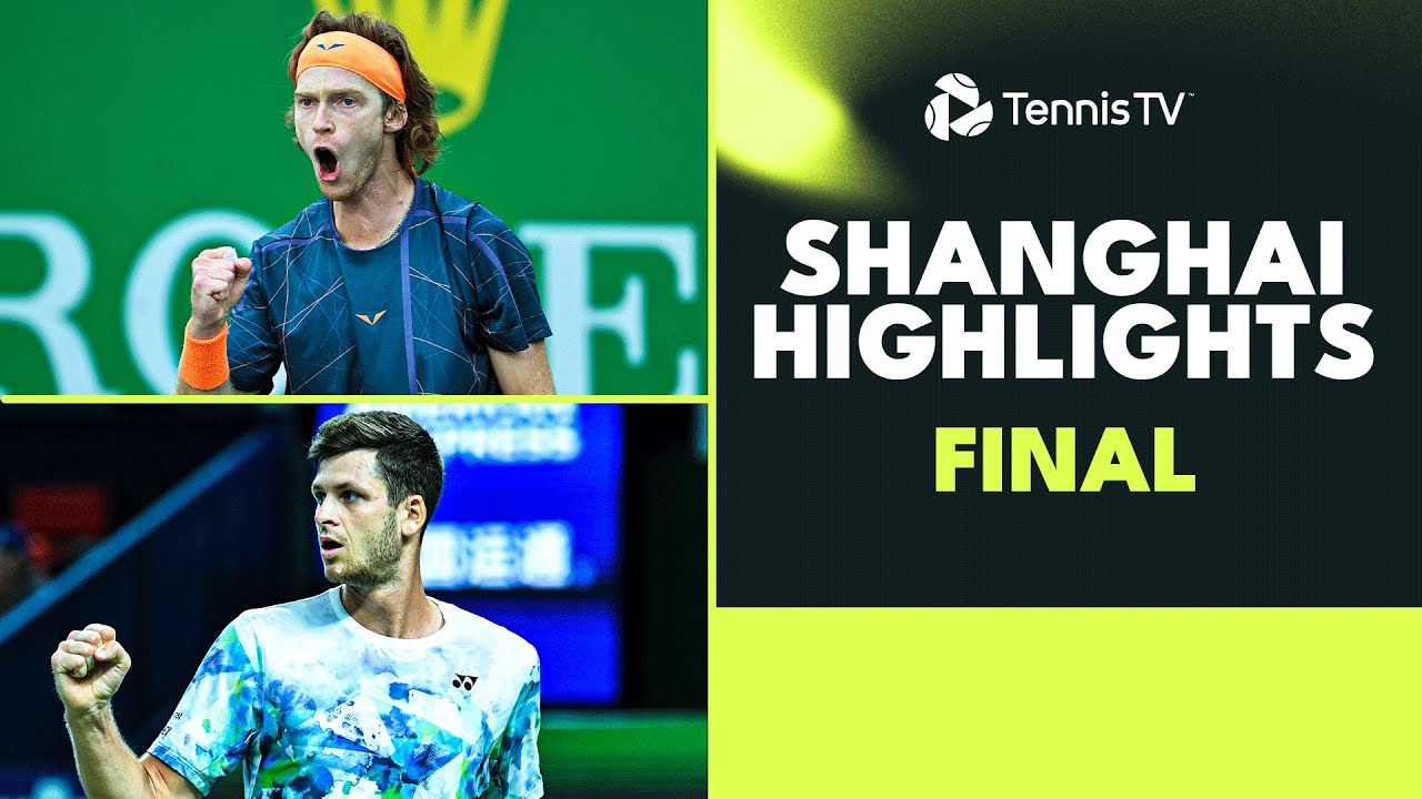 Andrey Rublev vs Hubert Hurkacz For The Title! 🏆 | Shanghai 2023 Final Highlights