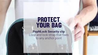 THE PACSAFE ADVANTAGE - PopNLock Security Clip