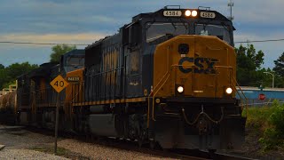 CSX 4584 with a Nice K5LA Leads CSX M521 - 6-18-23
