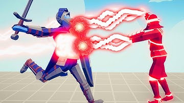 NEON BEAM SENSEI vs EVERY UNIT - TABS Totally Accurate Battle Simulator