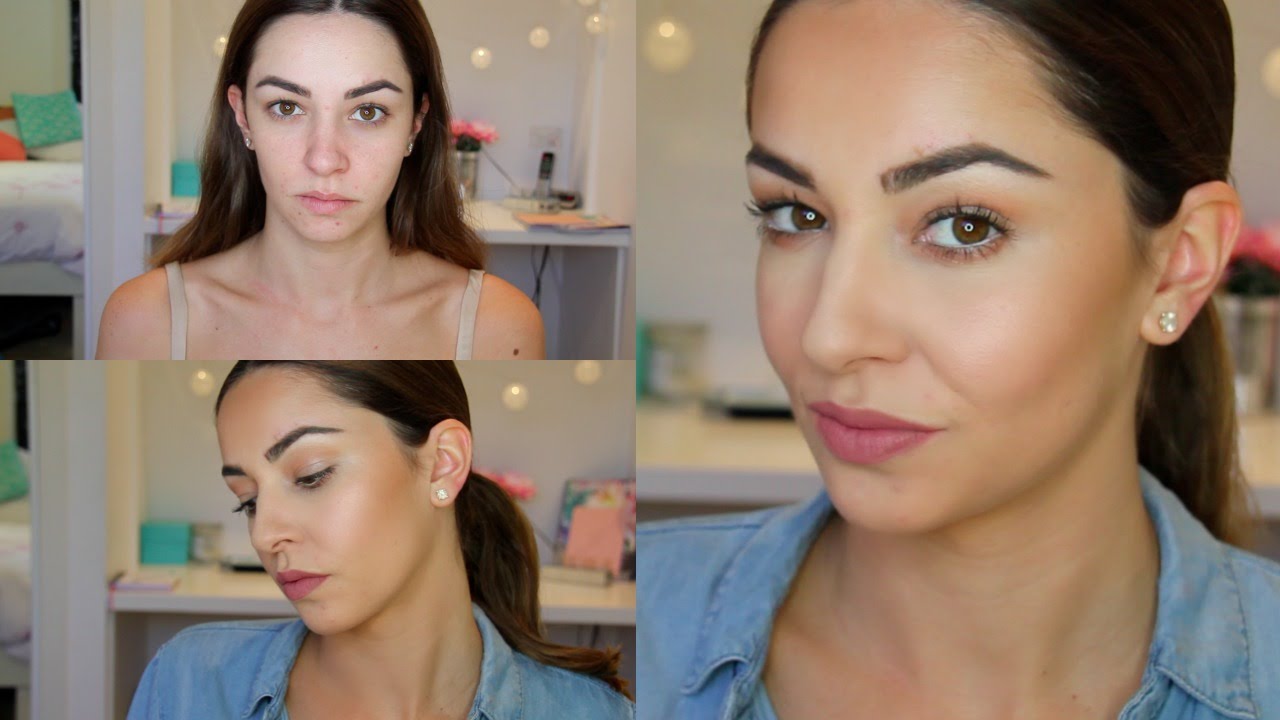 DRUGSTORE Everyday Dewy Make Up Tutorial YouTube