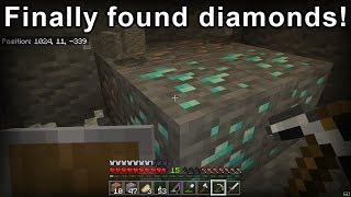 Finally Found Diamonds! | Minecraft #3