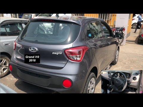 Grand I10 2018 Magna Interior And Exterior Walkaround Grand I10 Manga Grand I10 Star Dust Grey