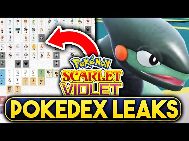 Pokemon Scarlet and Violet Pokedex: Leaked List of Gen 9 Exclusives -  GameRevolution