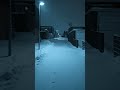 Snow Storm In City #shorts