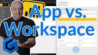Power BI Apps vs App Workspace (the new Viewer role)