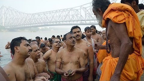 Mahalaya Tarpan at Babughat in Kolkata 2022 | মহালয়া তর্পণ | বাবুঘাট #babughat #mahalaya