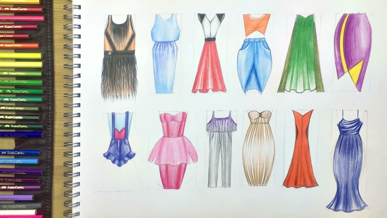 Geometric Designs ⏐ Fashion Drawing Course 