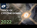 Track of Cyclone Gombe (2022)