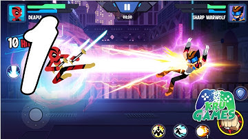 Stickman Heroes: Battle Of Warriors Gameplay Walkthrough #1 (Android, IOS)