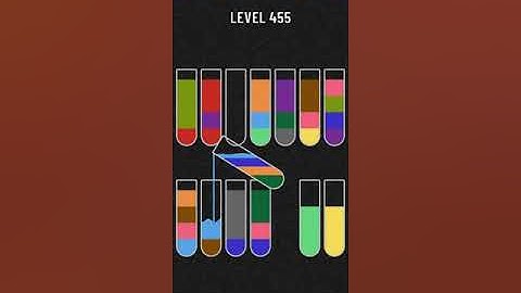 Water Sort Puzzle Level 455