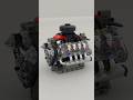 Mould King 10171 Motorized V8 Engine Satisfying Speed Build