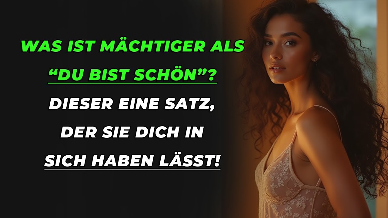 Wie können 3 Komplimente sie unwissentlich in dich verlieben lassen?