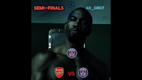 Champions League Semi-finals 🔥🔥🔥☠️☠️☠️#football #shorts #sports #fannyvideo #edit #football