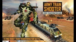 Futuristic Train - Army Robot Transform Shooter (By Vital Games Production) Android Gameplay HD screenshot 1