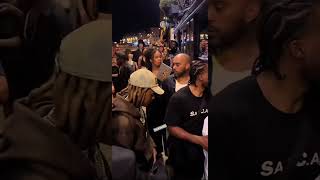 Lil Durk and Central Cee link up in Paris ..#free Durk #kingvon #hiphopartist #rap #rapper #grandson