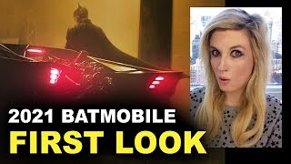 The Batman 2021 Batmobile FIRST LOOK