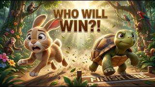 The Hare and the Tortoise 🐢🐇 | Epic Race! | Kids Moral Story | 3D Animated