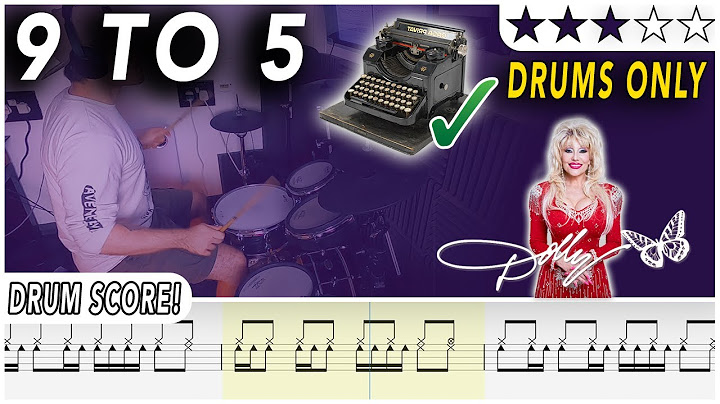 9 to 5 Drums version - Drums performance video thumbnail
