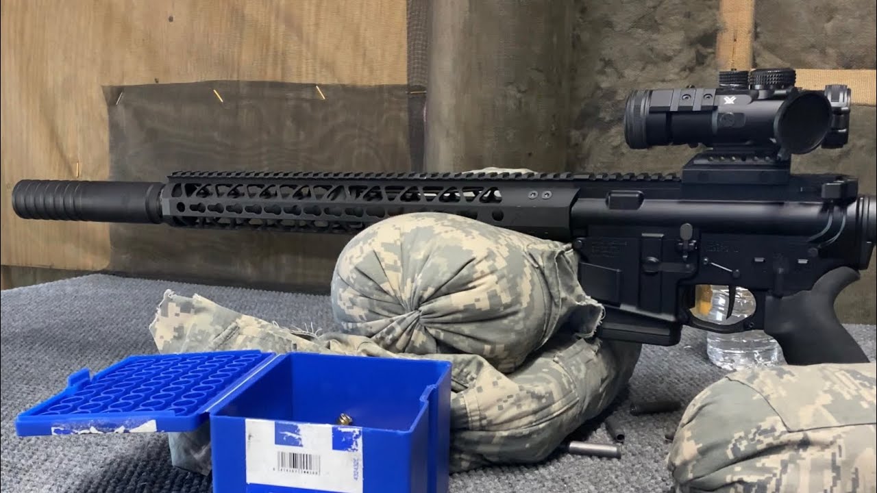 Otter Creek Labs Hydrogen-L & Hydrogen-S on 14.5" M4 5.56 NATO - YouTube